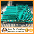 Heavy duty double wire mesh fence